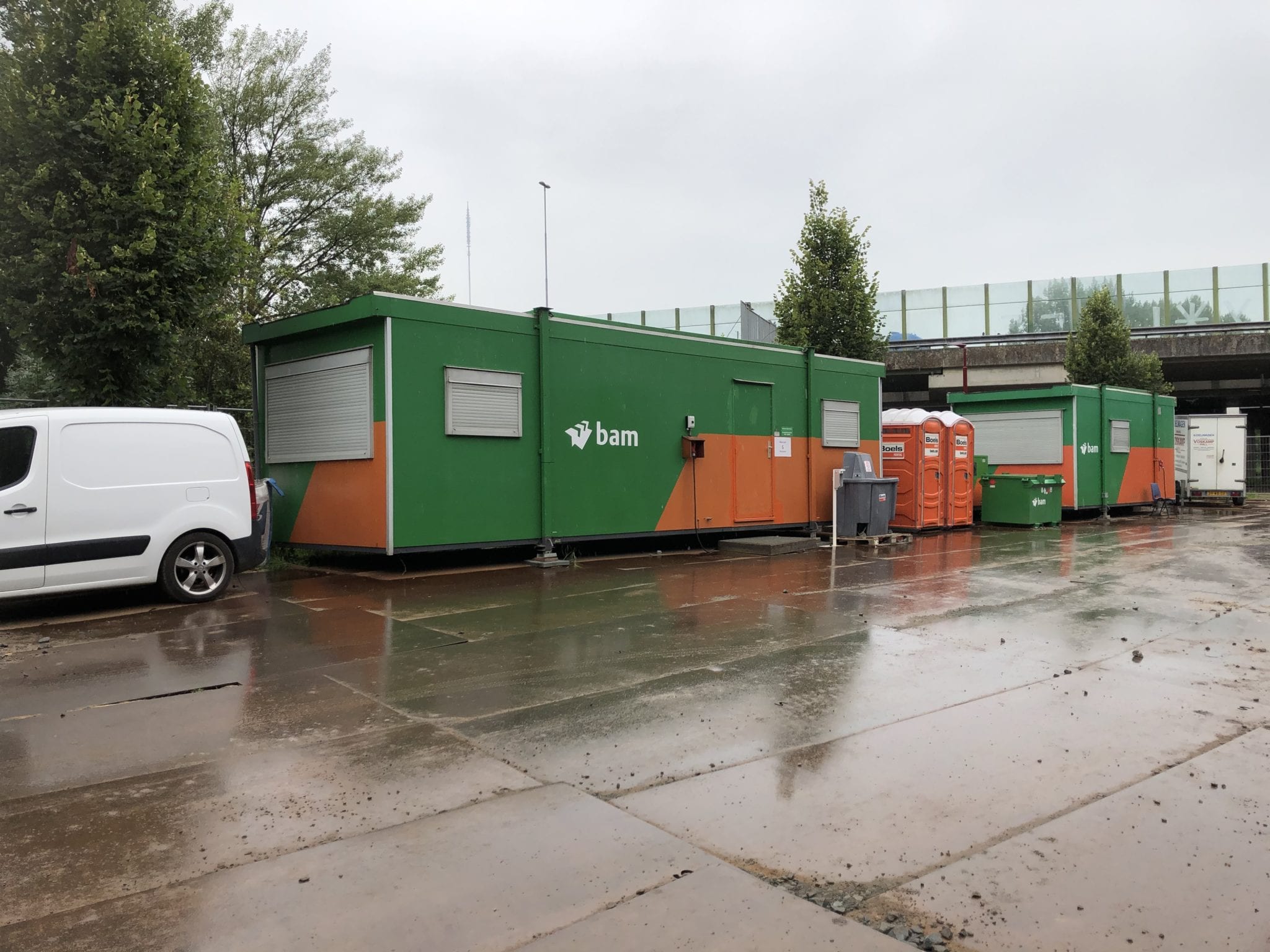 bouwkeet schoonmaken Rotterdam